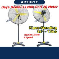 Gambar Kipas Angin Standing Fan Berdiri 36 Inch 91 cm Besar T36A Artupic Stan dari Artupic Peralatan Peternakan Kota Tangerang Selatan 1 Tokopedia