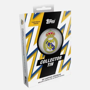 Topps collector tin Real Madrid