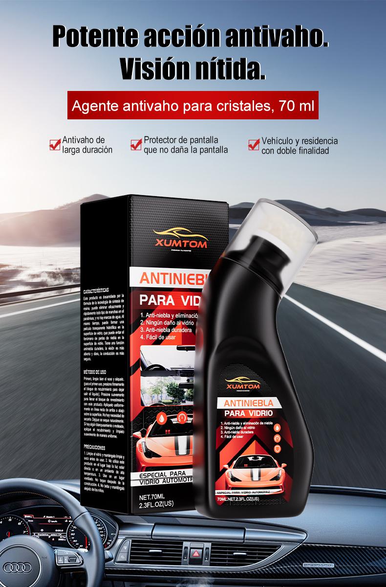 "XUMTOM Protector Antivaho | Ideal para parabrisas, cascos, gafas de seguridad, lentes y vidrios en casa | ¡Indispensable para la temporada de lluvias, visión clara, conducción más segura!"