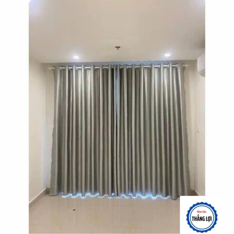 Rèm cửa sổ, cửa chính xám đậm chống nắng cực tốt 98% , sang trọng, nhiều kích…