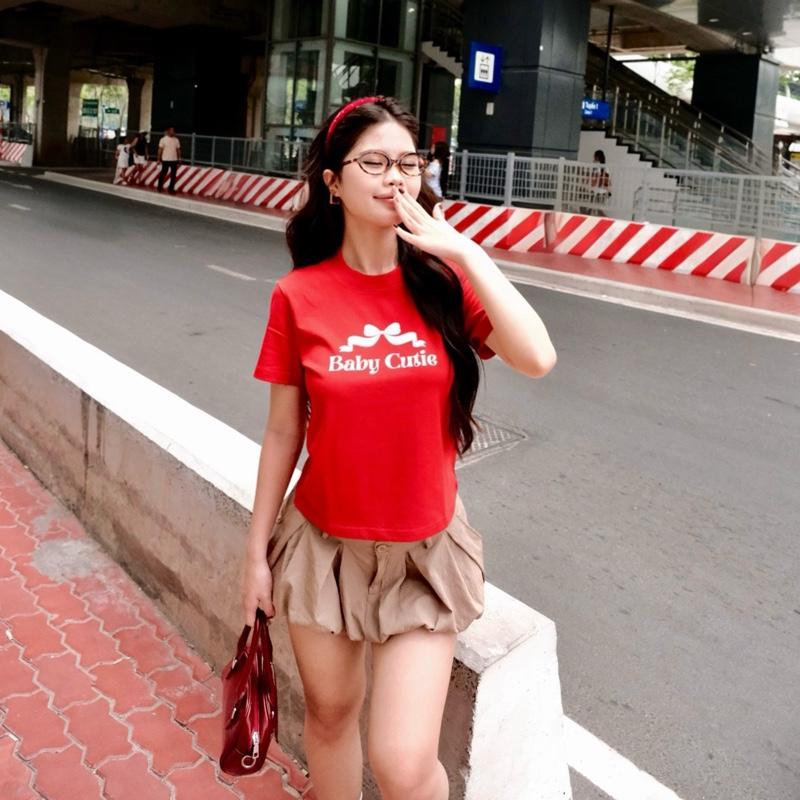 Áo Babytee KEWLIE - BABYCUTIE  - Cotton 250gsm 2 Chiều 1