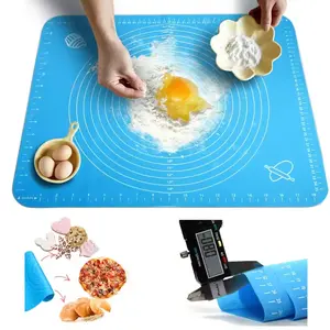 Alas Adonan Kue Fondant Silikon Baking Mat Anti Slip 49 x 39 cm Kitchenware Praktis dan Berkualitas