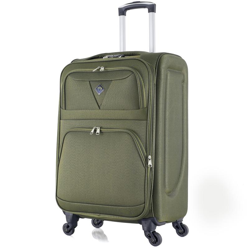 Product Introduction of (SG BRAND) #PR111 SE7EN VONDERS PYRAMID EVA SOFTCASE LUGGAGE LIGHTWEIGHT EXPANDER CABIN SIZE CHECK IN TROLLEY BAG 4 WHEEL 20 24 28 INCH password lock 4 wheels 360 rotation 21