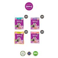 Gambar Whiskas Makanan Kucing Basah Pouch Junior 80gr - Isi 14 - Tuna dari Whiskas Indonesia Kota Tangerang 1 Tokopedia