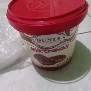 DUNIA SPREAD CRUNCHY MILK 1 KG PAIL coklat duniagocrunchy