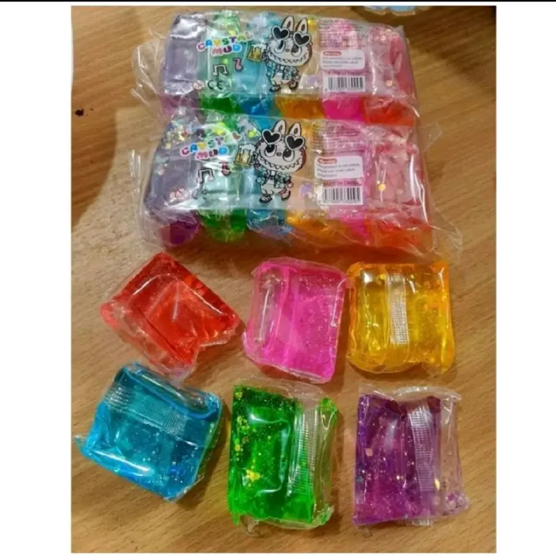 CM-CRYSTAL MUD PERMAINAN MODEL SLIME 6 pc 4