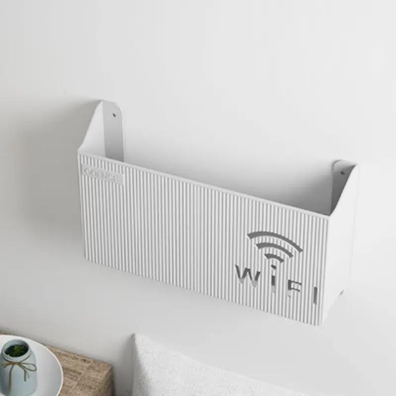 Wireless bộ lưu trữ kệ bộ định tuyến bức tường hộp vụ treo cổ. ABS hộp tổ chức…