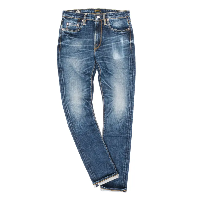 Bespoke Project Celana Jeans pria Style 371 Skinny Fit Celana