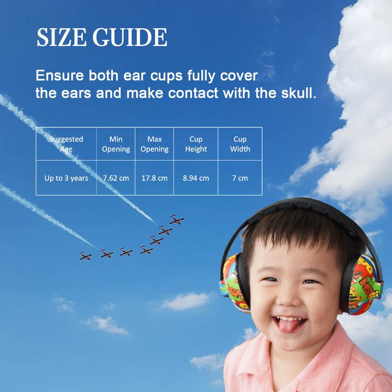 Product Introduction of Dropnoise Hearing Protection Earmuff for 0 to 3 Years Old for Noisy Environment, BPA-Free 0
