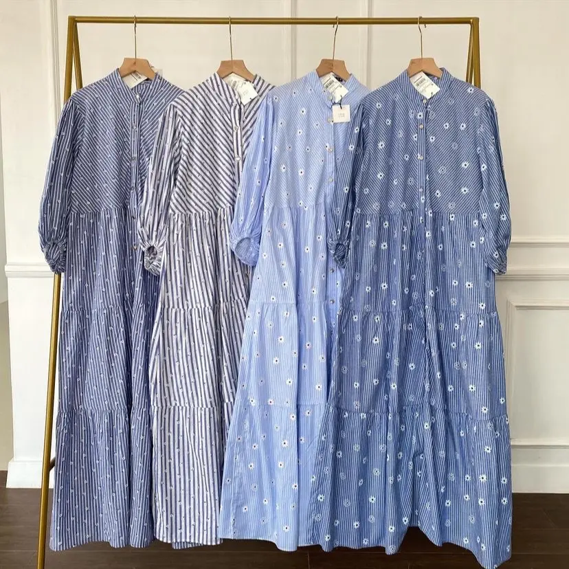 Azaleea Dress / Dress Salur (etalase baru ya ka yg lama ke blokr)