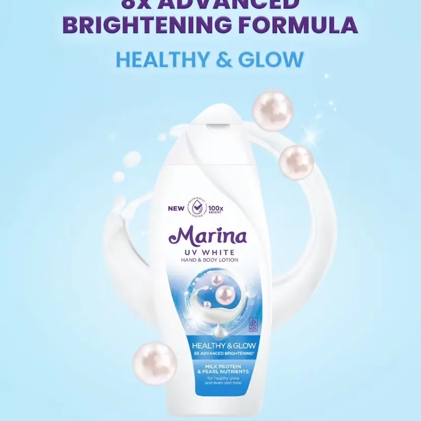 MARINA BIRU HEALTHY & GLOW 185 ml