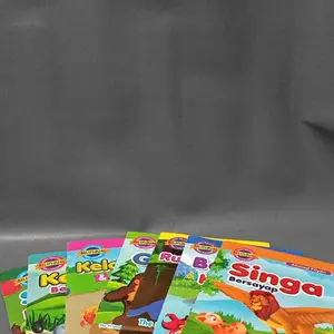 Paket hemat isi 7 Buku Anak Dongeng Fabel Billingual Cerita Hewan Serba Jaya Surabaya Books