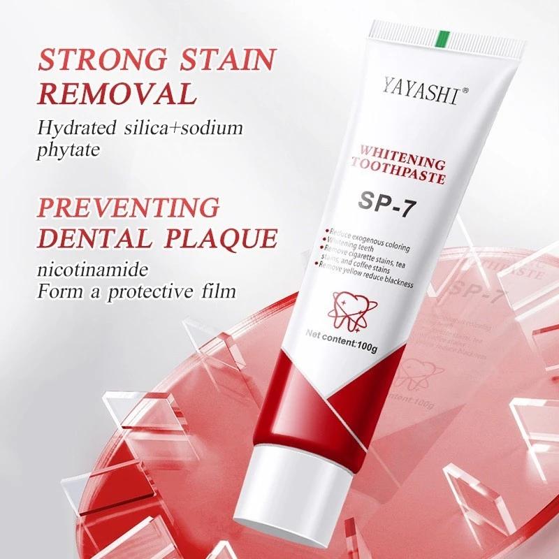 SP-7 odol Pemutih Gigi Dan Karang Gigi Whitening Toothpaste -Perawatan Mulut Menyegarkan Untuk Gigi Bersih, Cocok Untuk Pria Dan