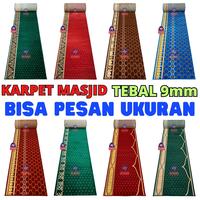 Gambar Alhadi Karpet Masjid MEDGRA SHABEL METERAN Ukuran 100 x 115cm Tebal 9mm Sajadah Roll Mushola Terlaris - Medgra-1 dari Alhadi Official Store Kota Administrasi Jakarta Pusat 1 Tokopedia