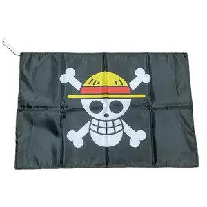 Bendera Luffy One Piece /  Tapestry One Piece kain