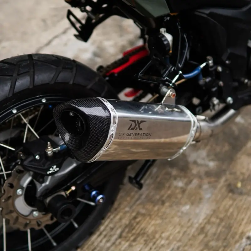 knalpot rvr long fullsystem supra gtr 150/sonic 150