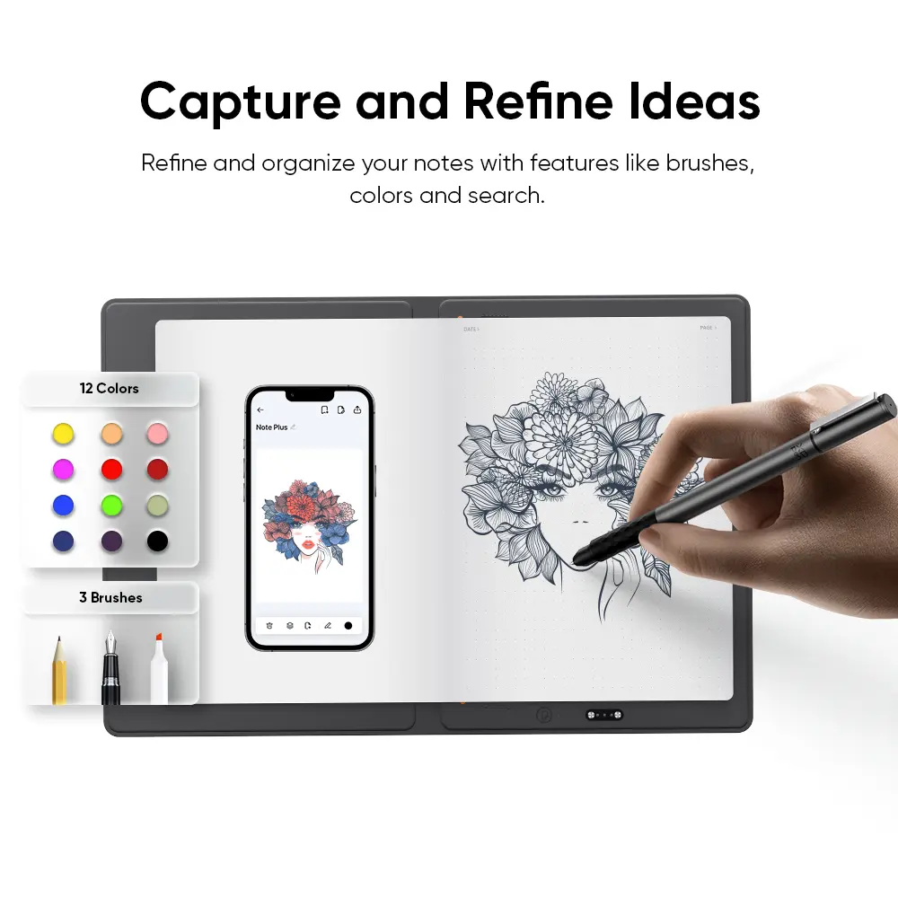 XPPen Note Plus Bluetooth Smart Notebook