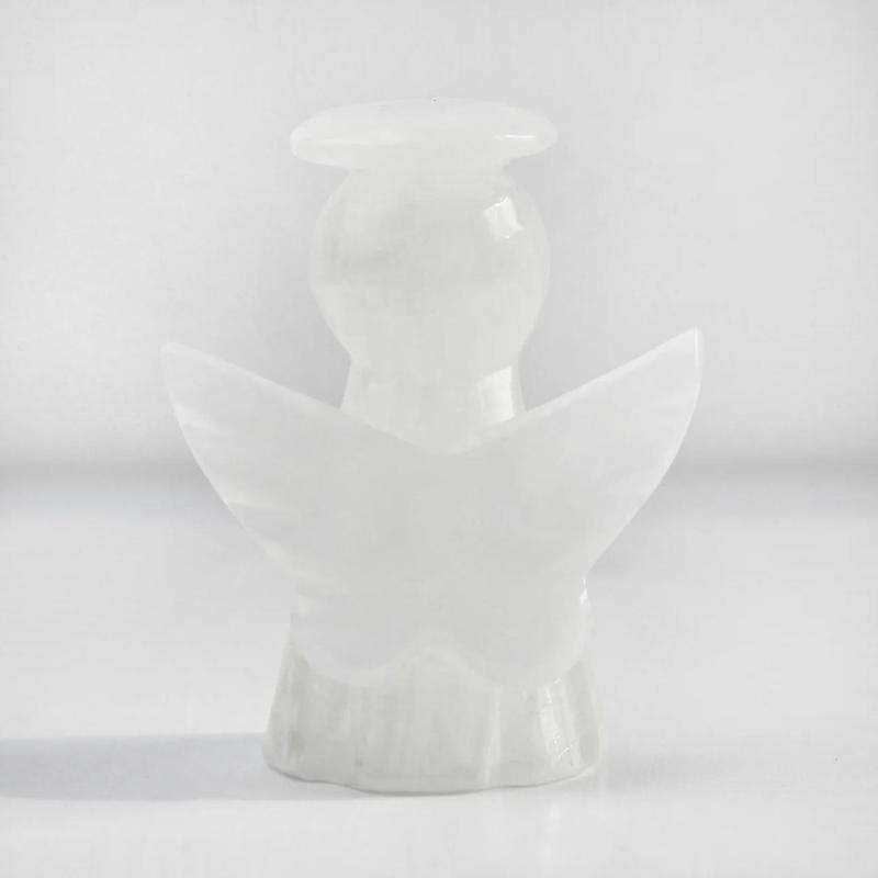 Auralis.sg Crystal Mexican White Onyx Angel 2