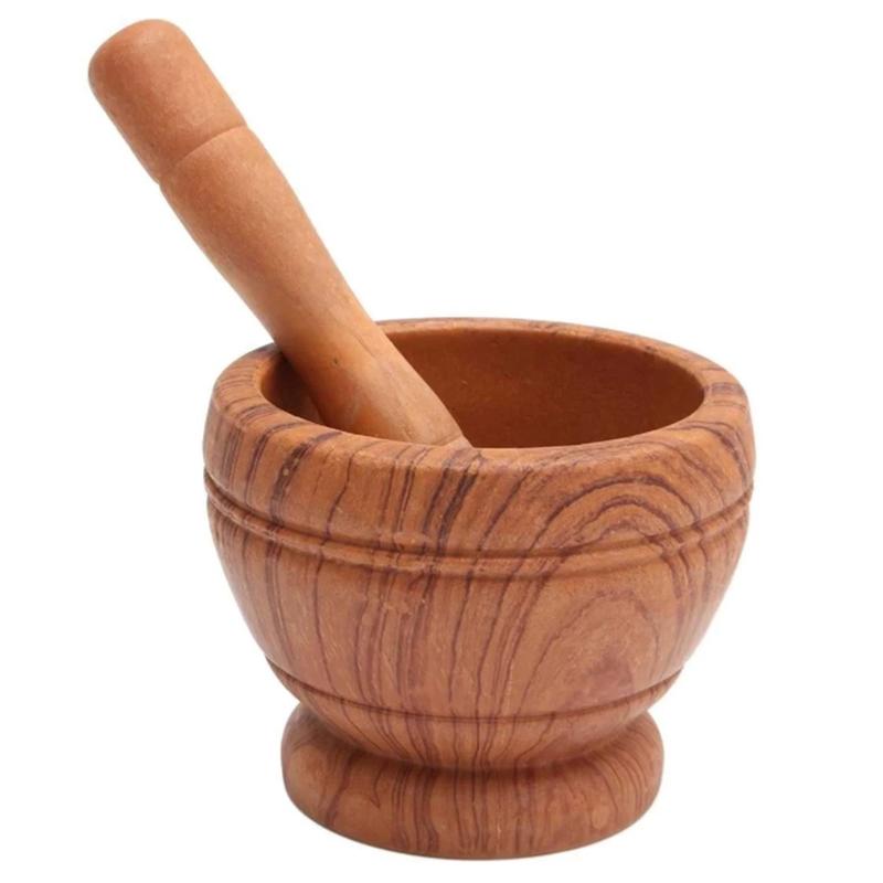 Product Introduction of Manual medicinal spices mashing bowl and garlic press 8