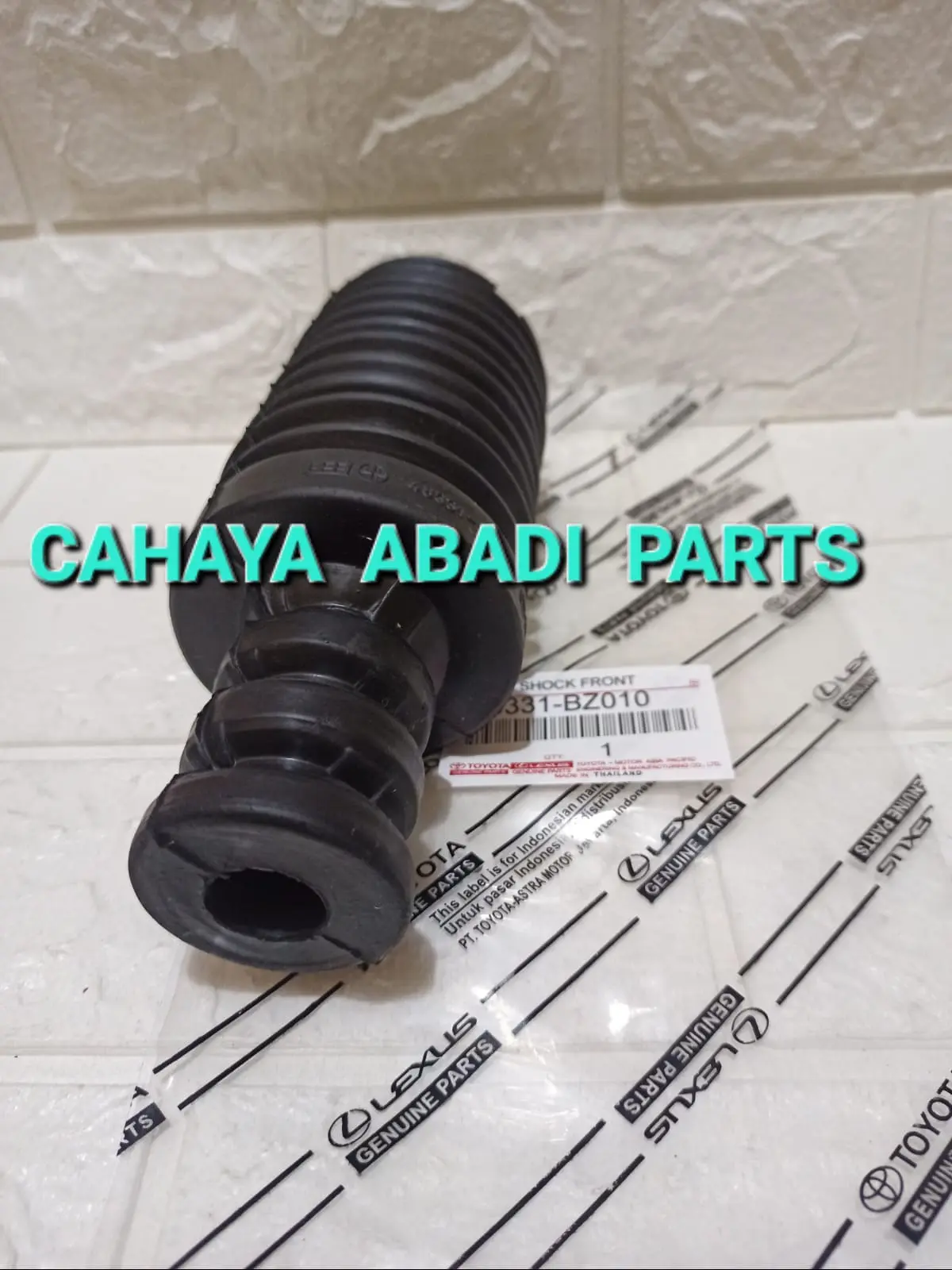 KARET BOOT SHOCKBRAKER DEPAN AVANZA XENIA LAMA (48331-BZ010)