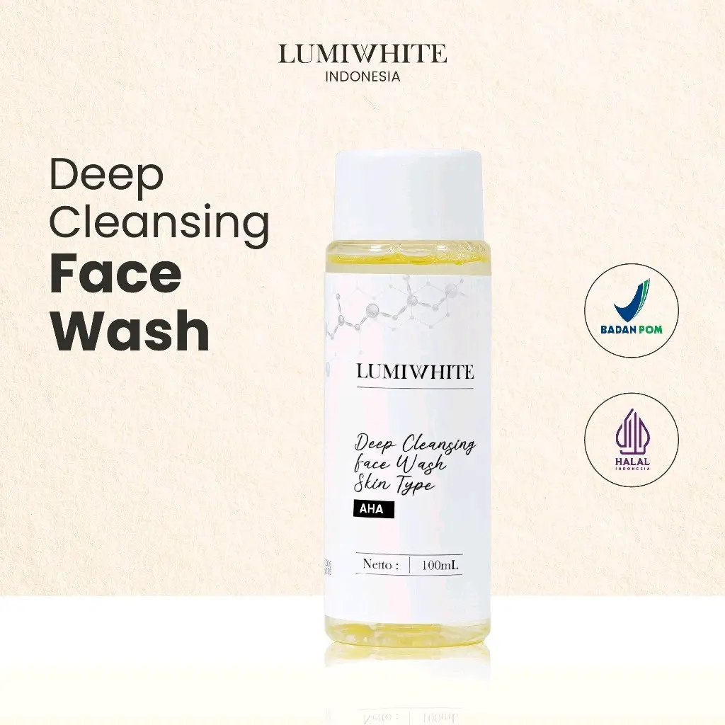 Lumiwhite deep cleansing face wash skin type 100ml
