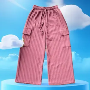 Celana cargo knit anak perempuan usia 2 - 12 thn Nyaman Lembut