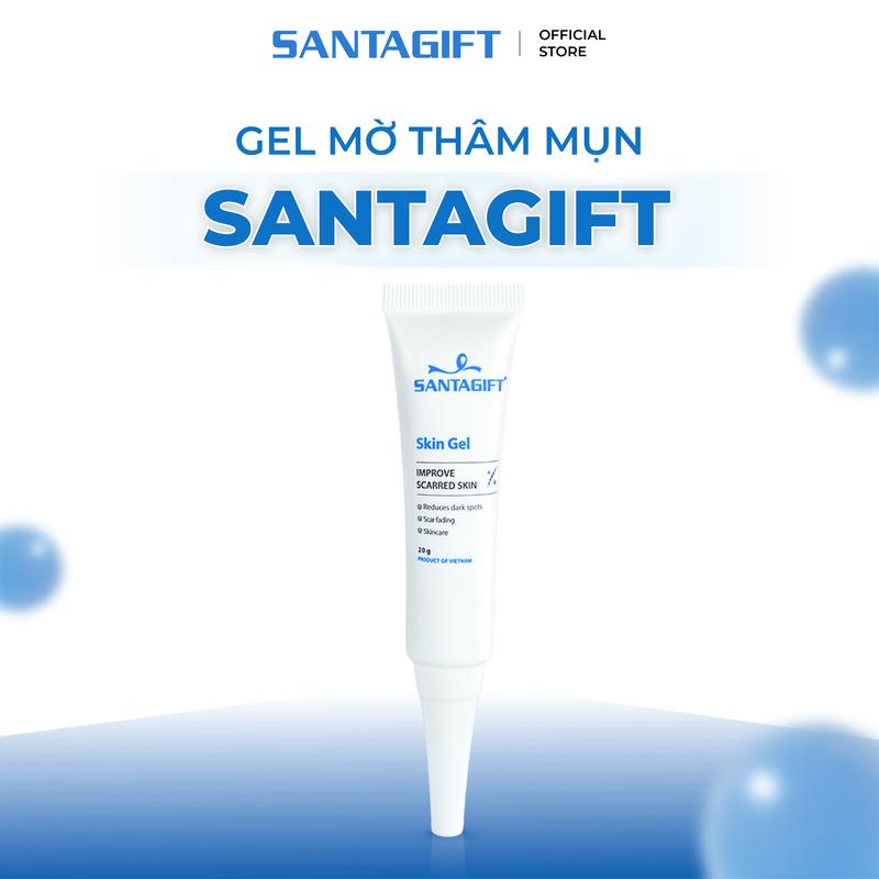 Gel hỗ trợ giảm thâm và sẹo mụn Gamma SANTAGIFT 20g Skingel Làm Đẹp Da - 1SGL