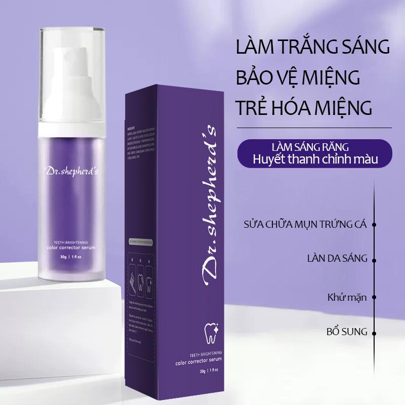 Tinh Chất Làm Trắng Răng, Kem Đánh Răng Làm Trắng Răng, Kem Đánh Răng Làm Trắng Răng Cao Cấp, Giúp Cải Thiện Răng Vàng Và Hôi Miệng, Dung Tích 30 ml, Mua Một Tặng Một Khuyến Mãi Miễn Phí 6
