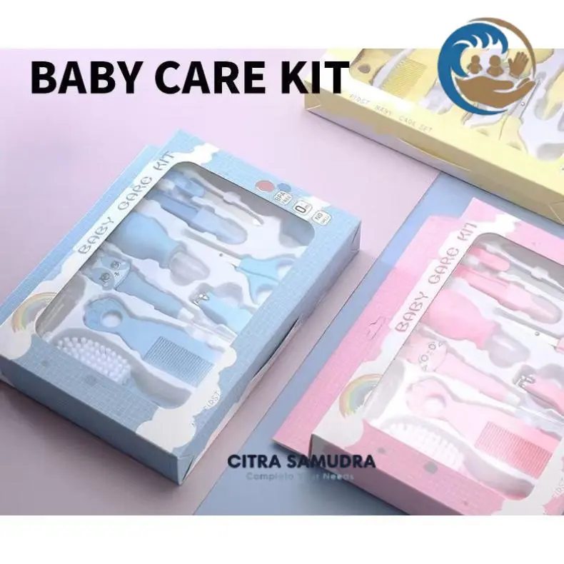 BABY CARE NAIL KIT SET / CARE KIT / Alat Perawatan Bayi 10in1 / 6in1 Sisir Gunting Bayi Hadiah Lahiran Newborn Gift COD