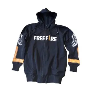 JAKET ZIPER ANAK LENGAN PANJANG FREE FIRE