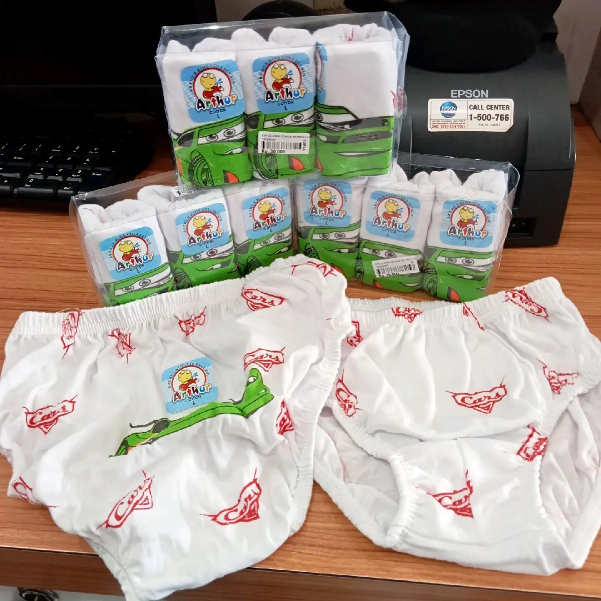 celana dalam anak 3(pcs)/celana dalam anak Arthur