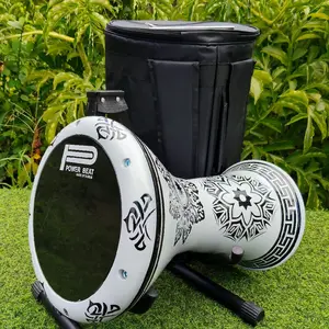 Darbuka Putih Motif Batik Ukuran  8 & 9 Inc       Darbuka Az Zahir Ukuran 8 & 9 Inc