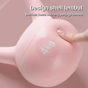 Tersedia - 【Cod】Rifoamxn Kettlebell Lembut Baru 4/6/8Kg | Set Dumbbell | Peralatan Fitness Rumah | Dumbbell Lembut Untuk Latihan Kekuatan Di Rumah | Cocok Untuk Pria & Wanita