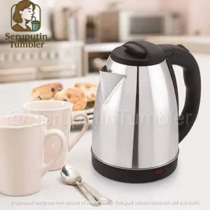 Teko Listrik Stainless Steel 1.8L | Teko Listrik Pemanas Air Otomatis Anti Karat