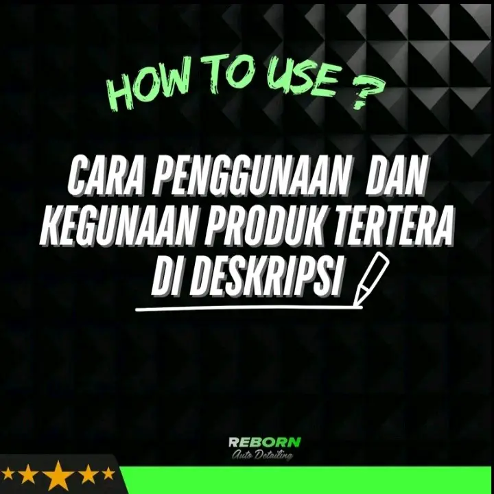 Paket Cuci Lengkap Motor dan Mobil Reborn Auto Detailing - Car 4
