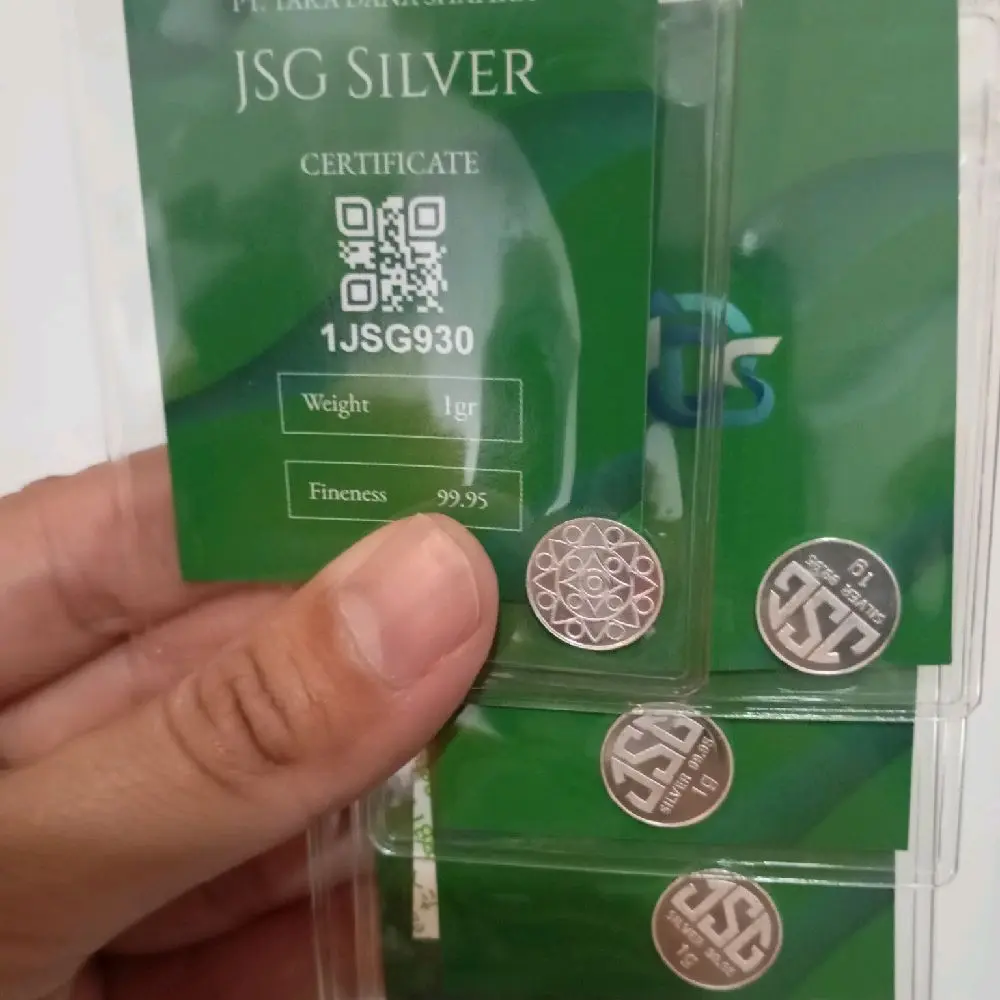 Perak JSG Silver Kepingan 1 Gram