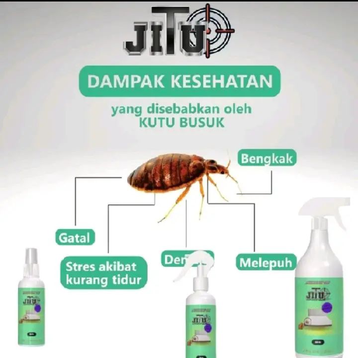 Semprotan Pembasmi Anti Tungau, Kutu Kasur, Kutu Busuk & Tumila 450ml (Seroxil) 5