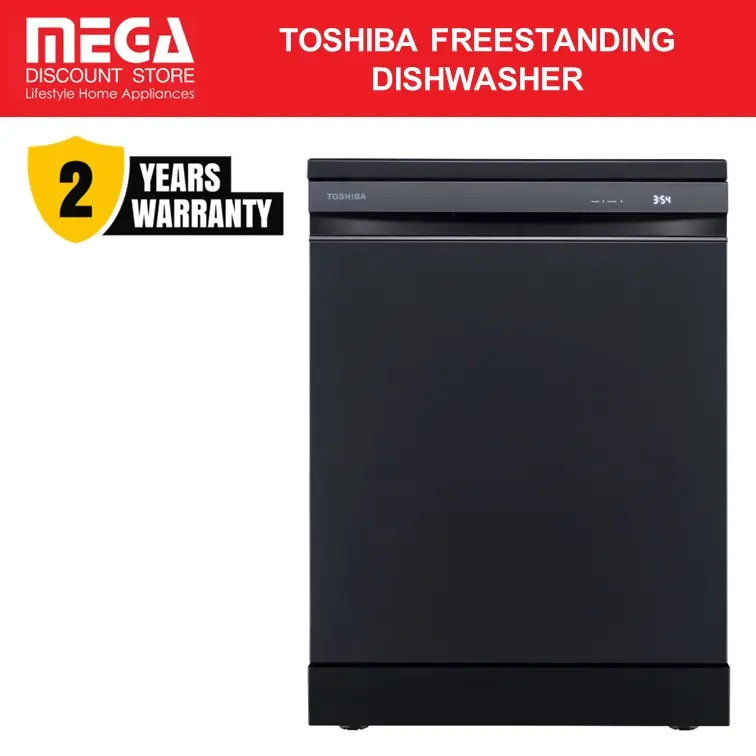 Toshiba DW-13F1(G)-SG Free Standing Dishwasher