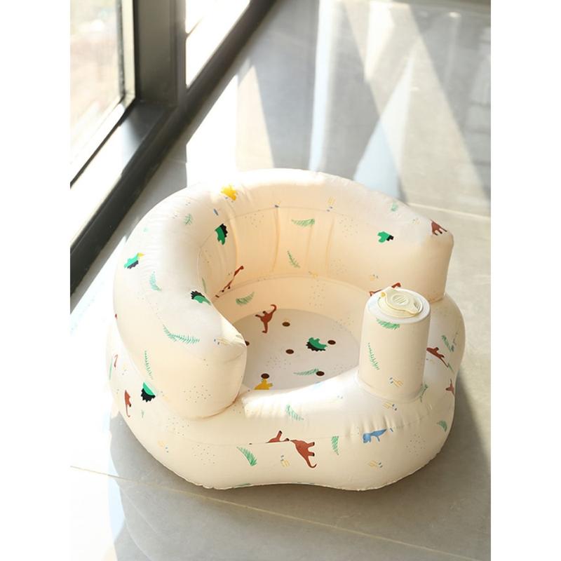 Baby Inflatable Chair Learning Sit Sofa Training Booster Bat - TikTok ...