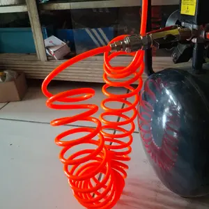 Selang Angin Spiral Kompresor PE Recoil Hose 6m 9m 12m Hose 6 9 12 Meter