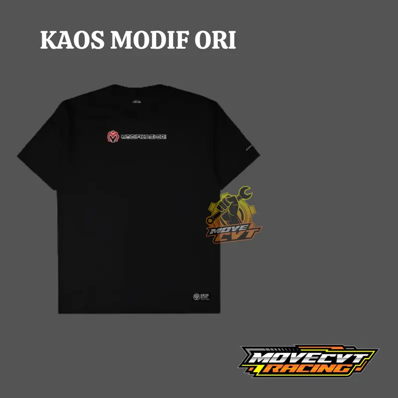 KAOS MODIF ORI RACING BAHAN COTTON COMBED 30S 0