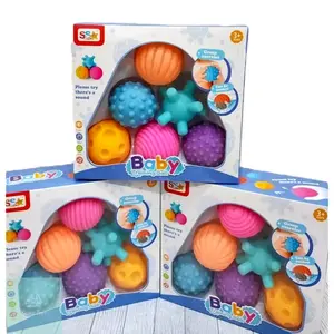 Baby Training Ball/Encit Dus 6 Pcs Ss2060/Mainan Bola Bayi/ Toys/Anak-Anak/Play