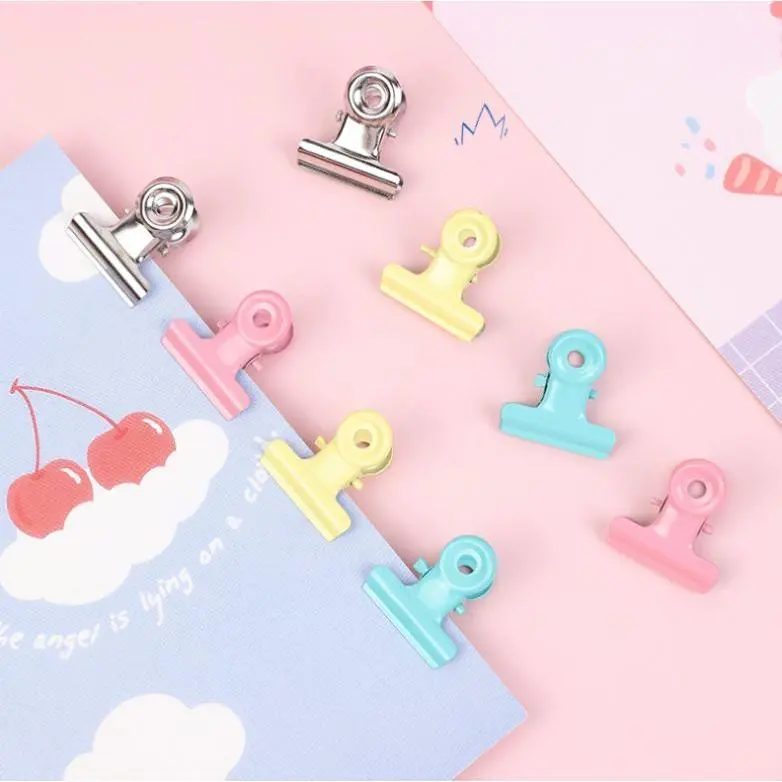 Klip Push Pin Penjepit Buku Paku Kertas ATK Aesthetic 1 Set 4