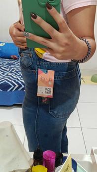 Product Review of DISYAK - HighWaist Loose Jeans Celana Panjang Boyfriend Standar Vintage Blue 109-209 from 🐡**🐡 0