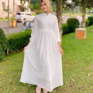 GAMIS CERUTY RENDA DADA KHUSUS HITAM DAN PUTIH