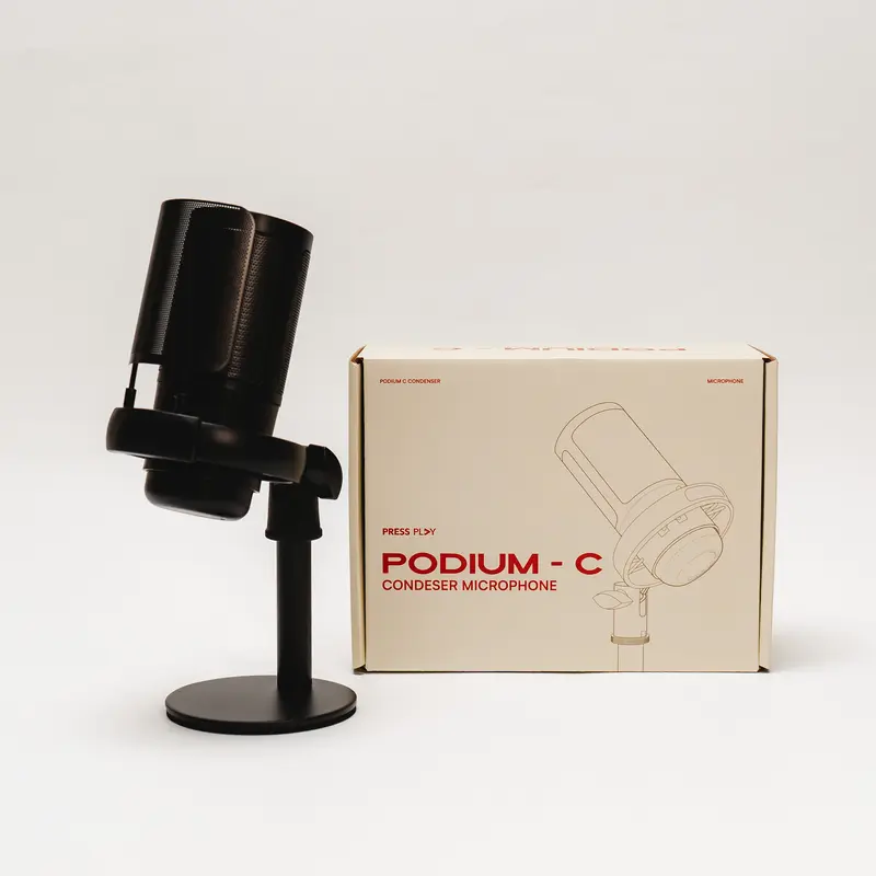 PODIUM C Condenser Microphone Type-C USB by Press Play 6