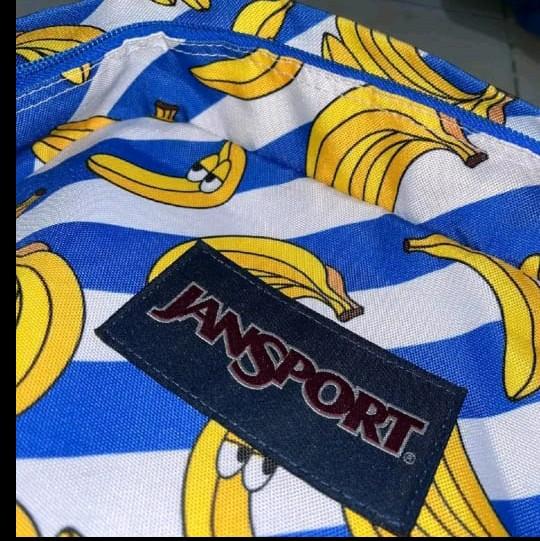 Tas Ransel Jansport Banana Sekolah Pria Wanita D300 Ringan dan Tahan Lama - Backpack 2