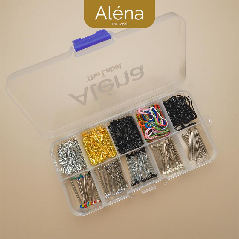 Alena - Paket Lengkap Pentul Peniti 1 Set Anti Ribet | 022 Hijab 4