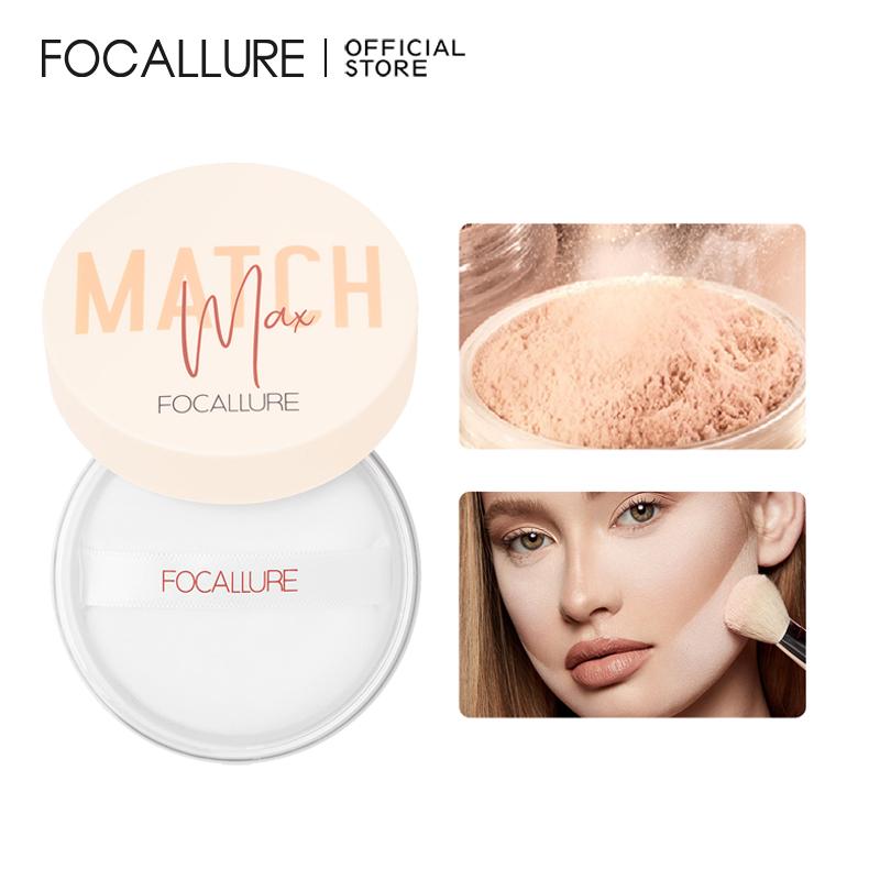 Phấn Phủ FOCALLURE Trang Điểm Giúp Kiềm Dầu Tối Đa 15G/1pc