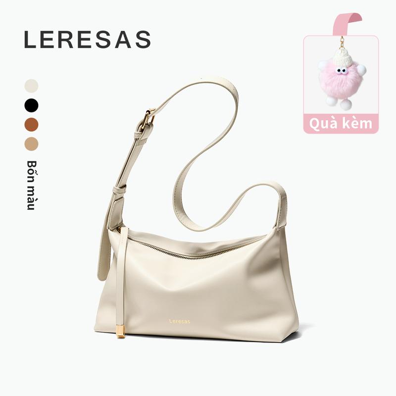 LERESAS Túi đeo vai & đeo chéo nữ thời trang thư giãn, dây đeo rộng điều chỉnh được, khóa kéo, dung tích lớn, nhiều màu, phù hợp đi làm, đi chơi, hẹn hò - B005, B006 tu it hudong